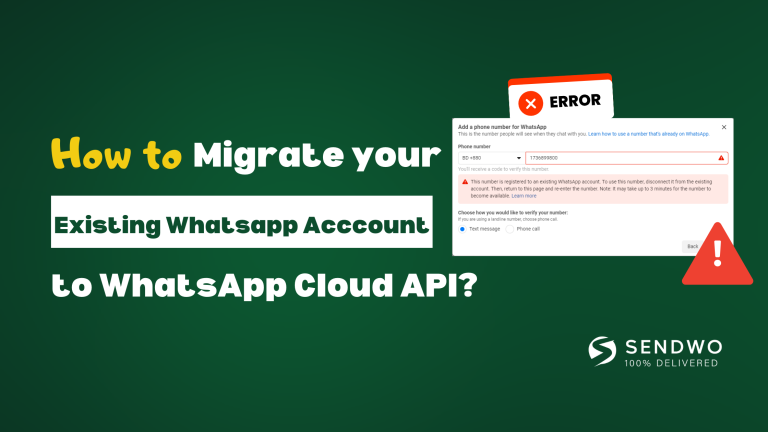 How to migrate your existing WhatsApp account to WhatsApp Cloud API