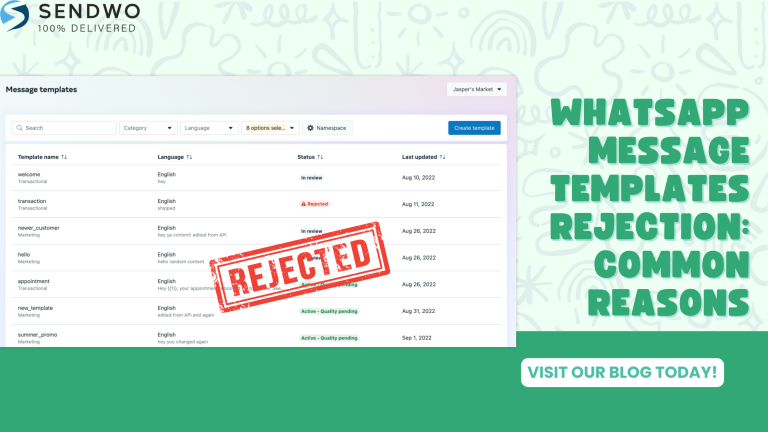 WhatsApp Message Templates Rejection: Common Reasons