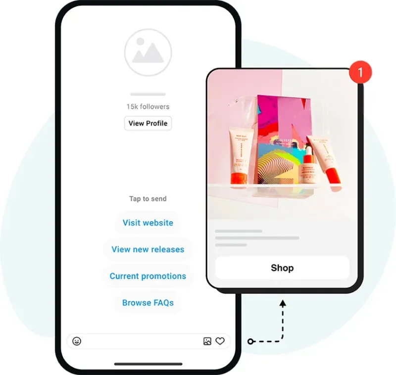inbox faq sendwo feature for instagram