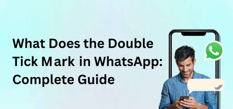 Double Tick Mark in WhatsApp
