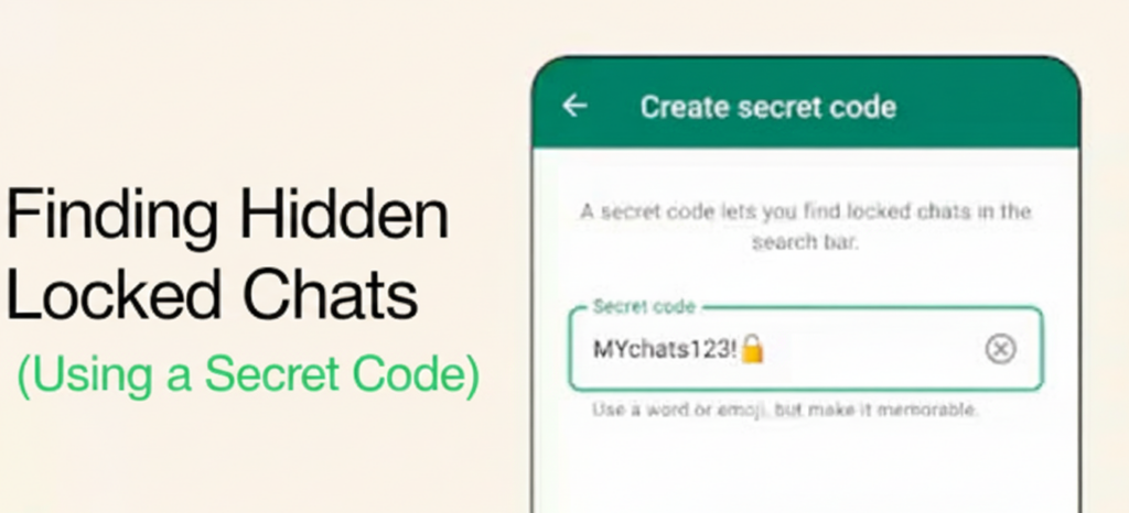 Finding Hidden Locked Chats (Using a Secret Code)