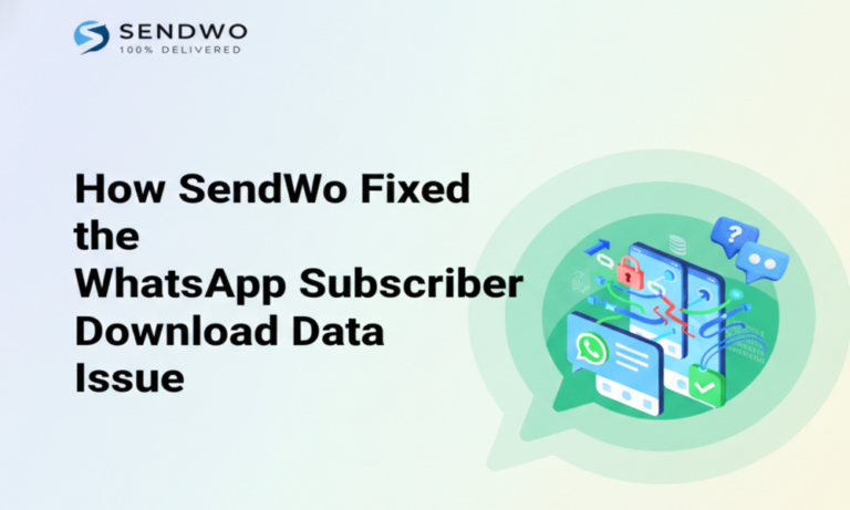 How SendWo Fixed the WhatsApp Subscriber Download Data Issue