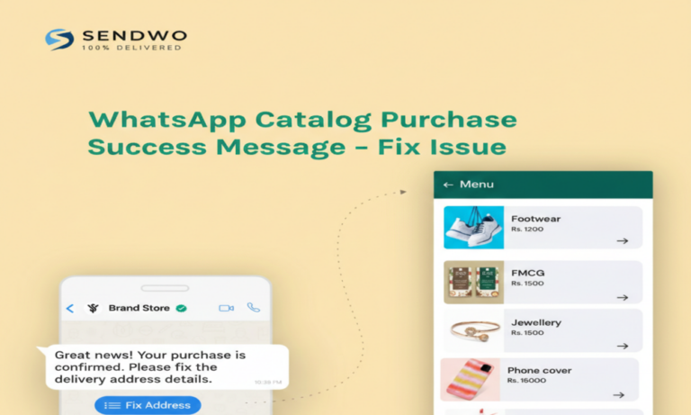 WhatsApp Catalog Purchase Success Message - Fix Issue