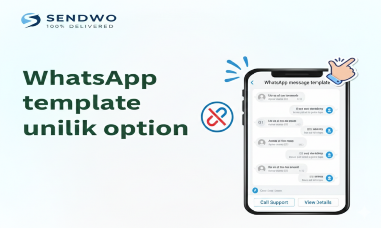 WhatsApp template unlink option
