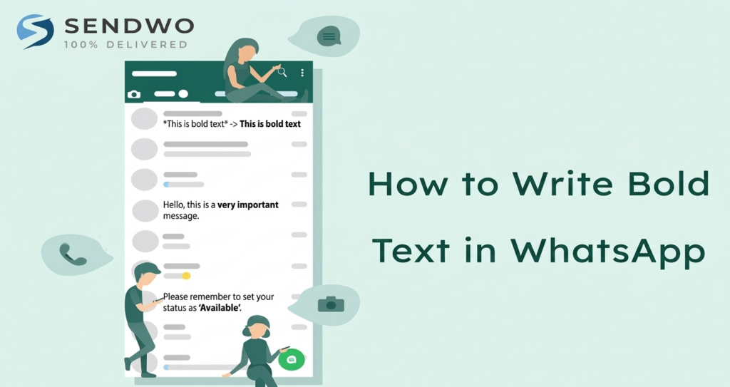 How to Write Bold Text in WhatsApp - Complete Guide - Sendwo