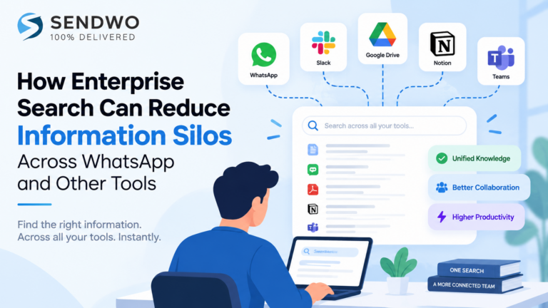 How Enterprise Search Can Reduce Information Silos Across WhatsApp and Other Tools